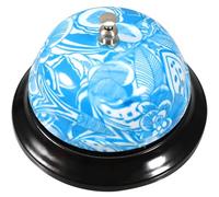 Homoyoyo Timbre Manual de Escritorio para Restaurante y Bar, Campana de Servicio Diseño Impreso, Campana de Atención al Cliente Ligera y Práctica para Recepción y Cocina