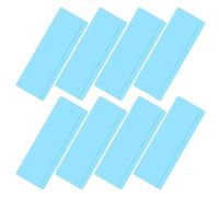 Homoyoyo Tiras de Lectura Guiada Azules 8 Unidades Tiras Transparentes para Resaltar Texto Ayuda Lectura y Dislexia Herramienta Portátil para Estudiantes y Seguimiento en Libros