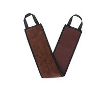 Homoyoyo Toalla De Baño De Tira Larga y Correa De Aceite Bronceador, 1 Unidad, Tamaño Largo, Exfoliante y Suave Para Piel, Uso Diario Para Masaje y Aplicación De Bronceador, Color Marrón Banda Cómoda