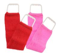 Homoyoyo Toalla De Baño Exfoliante Para Hombres Depurador De Espalda De Doble Cara Masajeador De Ducha Diseño Simple y Color Aleatorio