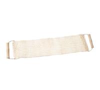 Homoyoyo Toalla Exfoliante Doble Cara de Jute 1 30X10 Cm de Espalda para Cuerpo Suave y Práctica Ducha Cuerda para Tirar