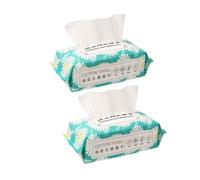 Homoyoyo Toallas Desechables para Pies Paquete Toallas Absorbentes de Material de Pulpa de Secas y Húmedas Dos Paquetes de para Pies