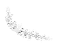 Homoyoyo Tocado de Boda con Cristal Vintage Diadema Floral Brillante para Novia Accesorio para Peinados Recogidos y Sueltos Elegante Vincha Nupcial Pedrería para Bodas y Eventos