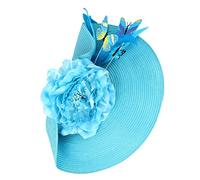 Homoyoyo Tocado De Fiesta Hecho a Mano Para Mujer - Sombrero Fascinador De Boda y - Elegante Accesorio De Banquete En Tela Suave Diseño y Único