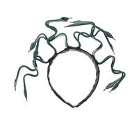 Homoyoyo Tocado De Medusa 1pieza Verde Oscuro Para Cosplay Diadema De Serpiente Accesorio De Halloween Adecuado Para Fiestas Resistente y Decorativo