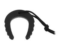 Homoyoyo Tope de Seguridad para Puertas Tipo C Negro Cuña Antideslizante para Prevención de Pellizcos Dispositivo de Seguridad para Rutas de Evacuación y Alarma Portátil para Emergencias