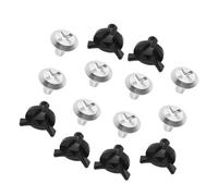 Homoyoyo Tornillos para Visera de Casco Tornillos de Aleación Plástica Resistentes para Seguro Instalación Fácil sin Herramientas Compatibles con Cascos de Moto y Off Road Kit Completo para