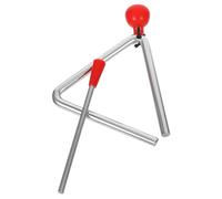 Homoyoyo Triángulo Musical de Acero para Instrumento de Percusión Portátil con Baqueta Juguete Educativo para Estimular Interés Musical y Fortalecer Vínculos Familiares