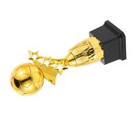 Homoyoyo Trofeo de Fútbol de Plástico Diseño Creativo, Copa Deportiva para Partidos Escolares y Premios Infantiles, Adecuado para Equipos y Clubes Reutilizable
