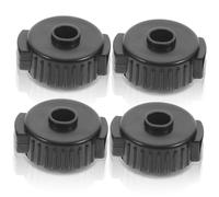 Homoyoyo Tuercas De Instalación Rápida Para Platillos - 4 Piezas - Accesorios De Repuesto Compatible Con Diversos Modelos De Platillos Ideal Para Músicos y Técnicos De Sonido