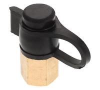 Homoyoyo Válvula de Ventilación de Latón para Tanque de Gas, Válvula de Retención Rosca Interna 12x1.5, Accesorio para Sistema de Aire de Camión y Semirremolque, Uso en Logística