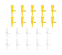 Homoyoyo Válvula Reguladora de Aire para Acuario, 40 Piezas Control Flujo para Bomba de Oxígeno, Manguera 4 Mm, Accesorios para Bombas de Aire, Uso en Acuarios de Agua Dulce y Salada