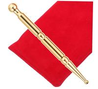 Homoyoyo Varilla De Masaje De Latón Bolígrafo 1 Unidad Herramienta De Acupresión Manual Para Fisioterapia Puntos Gatillo Masaje Corporal Rostro Ojos Saludable Bienestar