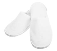 Homoyoyo Zapatillas Desechables Antideslizantes de Coral para Huéspedes Lavables y Reutilizables Zapatillas de Casa Unisex para Baño Boda Hotel y Viaje