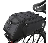 HOMPER 8L Bolsa Alforja Trasera Bicicleta Impermeable Bolso de Viaje Portátil Extensible Bolsa de Hombro para Ciclismo al Aire Libre