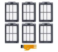 Homruich 6 piezas Accesorios Hepa-Filtro para iRobot Roomba Plus 505 Combo Robot/Roomba Plus 405 Combo Robot, Filtro Lavable y Reutilizable