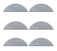 Homruich 6 Piezas Toallas de Limpieza Accesorios Toallas de Limpieza de Microfibra para Roborock Q10 S5+, para Roborock Q10 S5 Robot Aspirador de Repuesto Set de Pañuelo