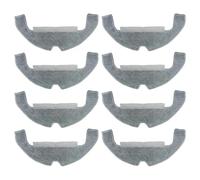 Homruich Toallitas para DREAME D10 Plus Gen 2 / D10s plus / D9 PLUS Robot Aspiradora Accesorios D10 Plus Gen 2 Accesorios 8 Mop Pad, Reutilizable y Lavable Paño de Repuesto Accesorios