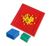 HOMSFOU 1 Juego Cubos de Matemáticas Material de Aprendizaje de Matemáticas Educativos Desarrollo Cognitivo y Coordinación Mano