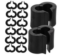 HOMSFOU 100 Piezas de Abrazaderas para Patas de Silla Tapas Protectoras Antideslizantes Fundas de Plástico para Muebles Accesorios de Oficina y Hogar Deslizadores para Suelo