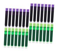 HOMSFOU 100 Piezas Recargas de Tinta para Estilográficas de Tinta Borrable para Estudiantes y Oficina Accesorios para Escritura