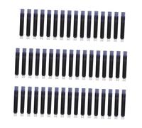 HOMSFOU 100 Piezas Recargas para Estilográficas Cartuchos de Tinta Accesorios para Fuente Suministro de Tinta Compatible con Sistemas de Cambio Rápido