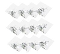HOMSFOU 100 Piezas Tarjeta Plegable de Asiento Tarjetas de Asientos para Fiesta Tarjetas de Nombre para Poner la Mesa Tarjetas de Boda Tarjetas de Nombre de Mesa Tarjetas de Mesa Papel