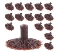 HOMSFOU 100 Unidades Miniature Tree Stand Bases para Maquetas Soportes Plásticos Resistentes para Escenarios Ferroviarios Decoración de Paisajes y Proyectos DIY de Arquitectura Miniatura