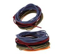 HOMSFOU 10piezas Banda Elástica Para Cuadernos Bandas De Nailon Sujetalibros Para Agenda y Manualidades