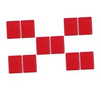 HOMSFOU 10piezas Tarjetero Adhesivo para Móvil De PU Soporte para Tarjetas De Crédito y Documentos Compatible Diferentes Modelos De Teléfono Diseño Delgado y Antideslizante para