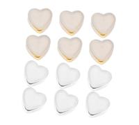 HOMSFOU 12 Piezas Kit Tapones de Silicona Pendientes Repuestos Pendientes Compatibles con y Colgantes Accesorios de Joyería Diy