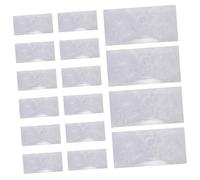 HOMSFOU 16 Hojas Pegatinas Autoadhesivas de Mármol Impermeables PVC para Decoración de Muebles y Paredes de Cocina y Baño Fáciles de Aplicar