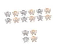 HOMSFOU 16piezas Clavos Decorativos Para Correa De Reloj Charms Para Correa De Accesorios Prácticos y Elegantes Para Personalizar Tu Estilo