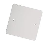 HOMSFOU 1Piezas Placa de Ciega Inoxidable Tipo Cubierta de Tomacorriente Decorativa para Techo y Pared Instalación y Alta Durabilidad