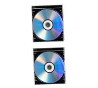 HOMSFOU 2 Juegos Discos DVD Vírgenes Grabables de Alta Capacidad con Estuche de Unidades para Música Películas y Grabación de Datos para Respaldo y Grabación Estable Casa Oficina y