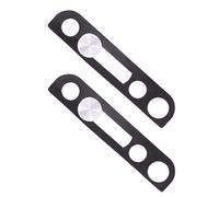 HOMSFOU 2 Piezas Cubierta de la cámara Accesorios de Camara en Leva Cubierta de cámara para teléfono Protector de cámara Cubierta de privacidad de la cámara Accesorio para teléfono Silver