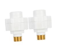 HOMSFOU 2 piezas Dispositivo Anti-fugas para Calentadores Eléctricos y Solares Protección Eléctrica con Cabeza de Cobre Aislamiento Seguro Instalación Rápida y Rendimiento Fiable Paquete