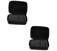 HOMSFOU 2 Piezas Estuche para la Camara Accesorios para cámara Bolsa de Accesorios de cámara Bolso de la cámara casera Bolsa de cámara de Viaje Largo Bolsa de Almacenamiento Viajar