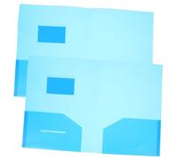 HOMSFOU 2 Piezas Organizador de con Carpeta de Oficina Transparente para Clasificación y Almacenamiento para Material Escolar y Documentación Profesional