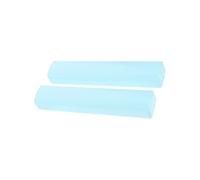 HOMSFOU 2 Piezas Pisapapeles de Plástico para Caligrafía de Diseño Único y Ligero para Decoración de Oficina Azul