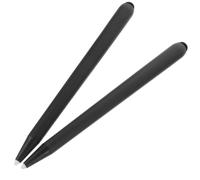HOMSFOU 2 Piezas Pluma Capacitiva Universal Bolígrafo De Pizarra Interactiva Interactivo Bolígrafos Táctiles De Pantalla Punto Lápiz De Tableta De Electrónico Mini Black Abdominales