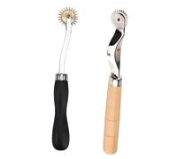 HOMSFOU 2 Piezas Rueda de para Coser con Punta de Aguja Herramienta Práctica de para de Costura Accesorios de Costura Rueda de