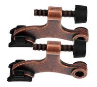 HOMSFOU 2 Piezas Tope de Puerta Ajustable Bisagra Pasador de Bisagra Resistente para Bloqueador de Puerta Sujeta Pasillo o Cocina