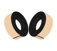 HOMSFOU 2 rollos de tiras autoadhesivas de EVA para muebles, protectores gruesos de madera dura cortables para mesas y sillas, almohadillas antideslizantes que reducen el ruido para prevenir