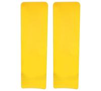 HOMSFOU 2 Tablas Profesionales para Teñir el Cabello de Acrílico Amarillo, Diseño Translúcido y Aplicación Uniforme para Estilistas en Técnicas de Highlights y Ombre