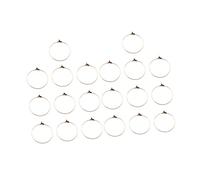 HOMSFOU 20 Piezas Accesorios para Hacer Pendientes Diy Ganchos de Cobre Dorado de Clips de Oreja para Mujeres y Niñas Manualidades Fáciles y Duraderas