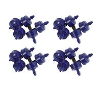 HOMSFOU 20 Piezas Goteo Compensado de Presión, Gotero Antiobstrucción de Plástico, 4l/h, Azul, para Macetas de Balcón E Invernadero, Riego de Huertos y Jardinería