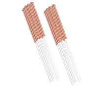 HOMSFOU 20 Unidades Agujas de Limpieza y Tubo Plástico de Acero Inoxidable para Impresora 3d Alta Precisión para Limpiar Boquillas y Piezas Pequeñas