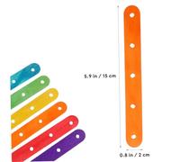 HOMSFOU 200 Piezas Palitos de Madera para Manualidades con Combinado de Palitos de Helado Largos Sin Colores Suministros Escolares para Proyectos Diy y Miniatura