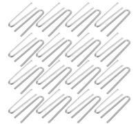 HOMSFOU 200 Piezas Shape Ceramic Hooks High Temp Tungsten Wire Hanging Heated Needles For Pottery Kiln Glass Fusing Jewelry Ornaments Craft Tools